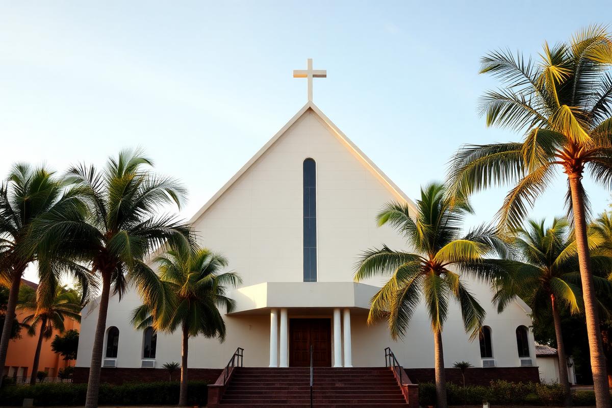 Temple de l'église EERNCI de Cocody